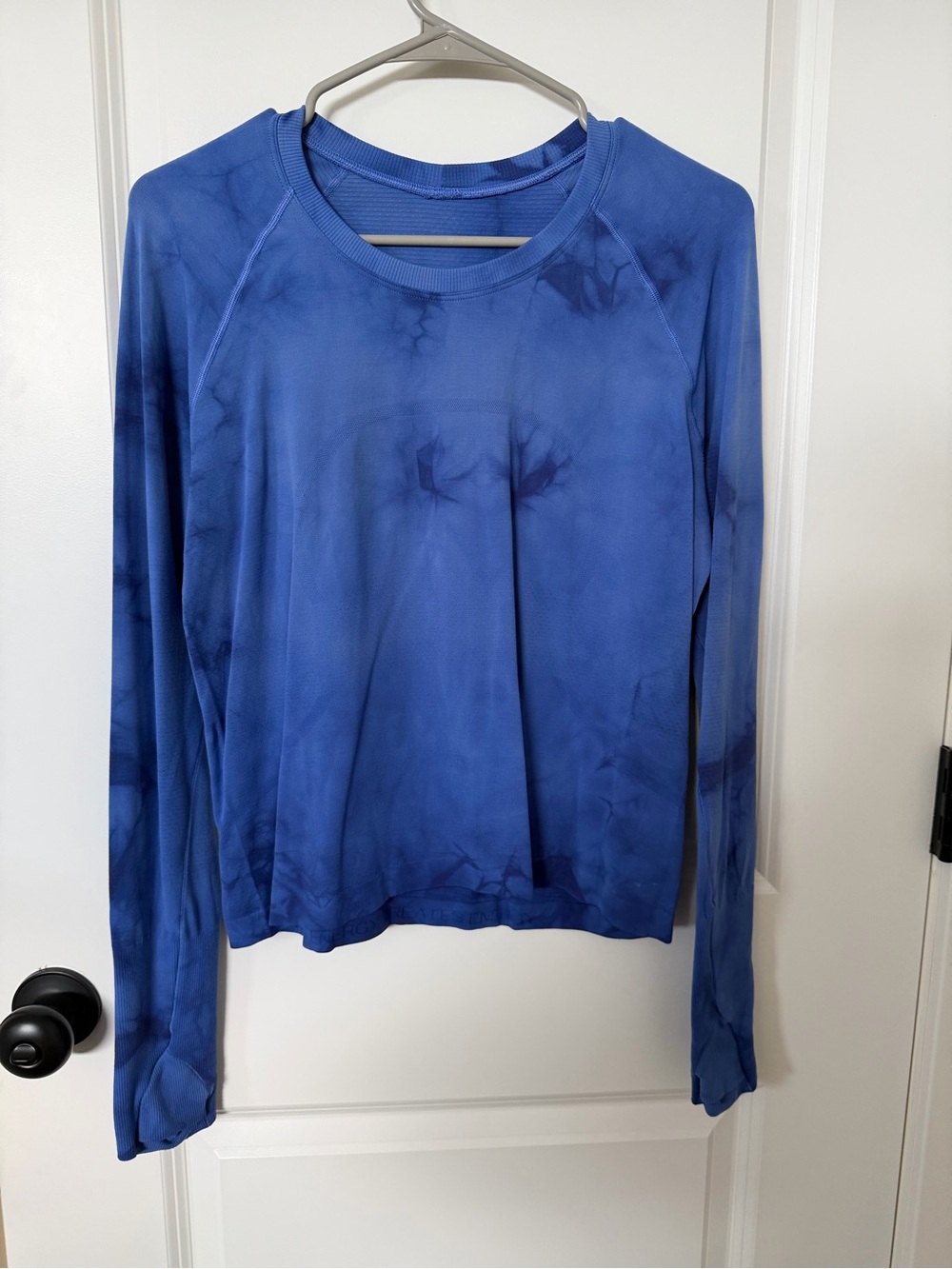 Lululemon Women’s Blue Long-Sleeve Performance Top Size 8